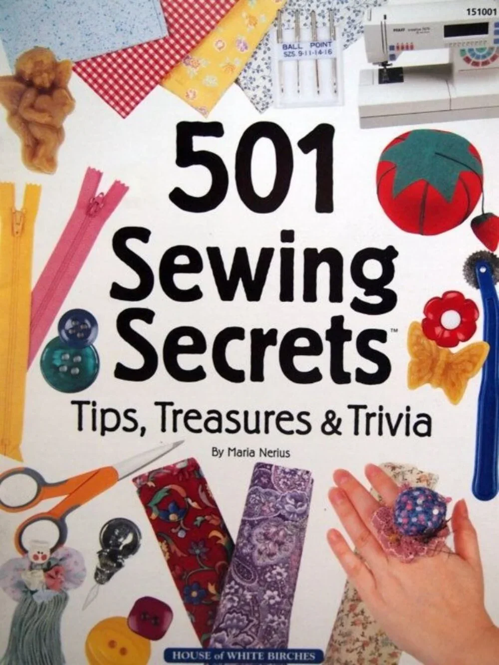 VTG 501 Sewing Secrets Tips Treasures & Trivia Book Maria Nerius Craft Projects